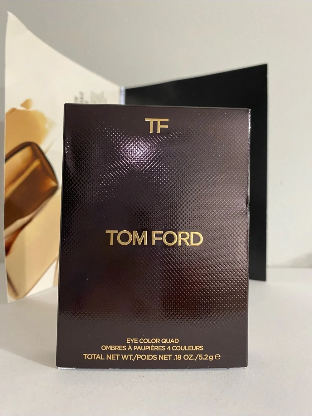 Tom Ford Eye Color Quad Eyeshadow Palette, 47 Olive Smoke, Full Size, 5.2 g, New